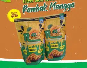 Agen Rambak Mangga 200 Gram Malang, Camilan Gurih & Renyah