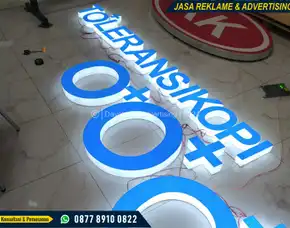 Signage Logo Huruf Timbul Akrilik Jatinangor - Sumedang