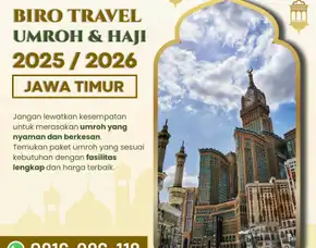 Travel Umroh Akhir Tahun 2025 Blitar Al Bahjah