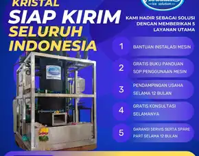 Mesin Es Kristal Murah, Makassar Sulsel
