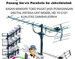 Pasang Antena Tv Gambar Jernih Jatiasih, Bekasi