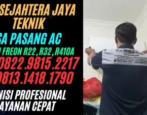 Wa. 0822.9815.2217 - 0813.1418.1790 Jasa Service Ac, Cuci Ac, Bongkar Pasang Ac Cempaka Putih, Cempaka Putih, Jakarta Pusat Terdekat – Cv. Sejahtera Jaya Teknik