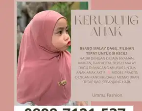 Kerudung Anak Bermerk | Umma Fashion | Di Margahayu Utara Bandung