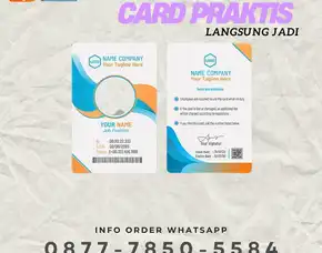 Langsung Jadi, Wa./Call 0877-7850-5584, Cetak Id Card Praktis, Di Ciledug Tangerang