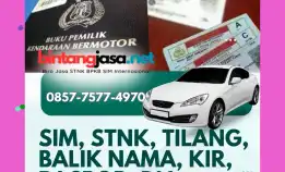 0857-7577-4970 Biro Jasa Balik Nama Kendaraan Jakarta Pusat Bayar Setelah Selesai