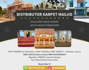 Elegan Mewah, Alamat Perbedaan Karpet Masjid Bulu Panjang Dan Pendek Banjar, Produsen Karpet Masjid Gorontalo Buleleng