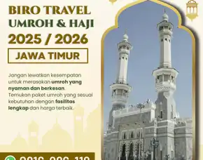 Biro Tour Umroh Sanan Wetan Blitar Al Bahjah