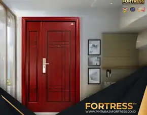 (Fortress) Pintu Baja Ringan 1 Daun Di Palu