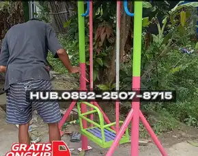 Inspirasi Ayunan Besi Bulat Dan Mainan Outdoor Untuk Tk Kec Godean Sleman