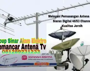 Jual Pasang Antena Uhf Digital Ciomas Bogor