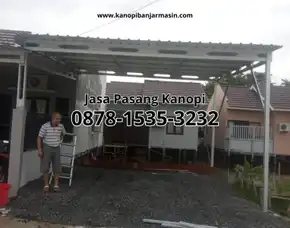 (Termurah), Jasa Pasang Kanopi Baja Ringan Landasan Ulin