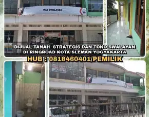 Tanah Dan Bangunan Strategis Di Kawasan Bisnis Perkantoran Dan Niaga Ringroad Kota Sleman Yogyakarta