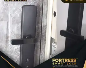 (Fortress) Smart Lock Door Mechanical Key Di Palu