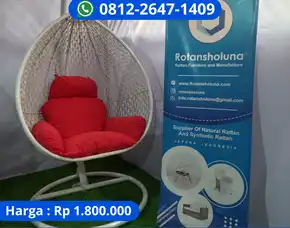 Ayunan Rotan Sintetis Dengan Desain Minimalis Estetik