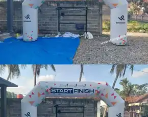 Balon Gate Start Finish Karawang | 085813186045