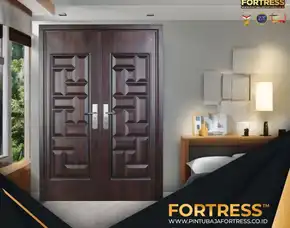 Eksklusif..!! Wa 0821 7001 0763 (Fortress) Pintu Rumah Baja Ringan 1 Daun Di Garut