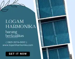 Jual Pintu Harmonika Gorontalo Www.Logamharmonika.Com