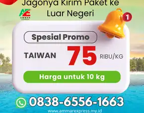 Ada Diskon, Ekspedisi Kirim Paket Ke Taiwan Blitar