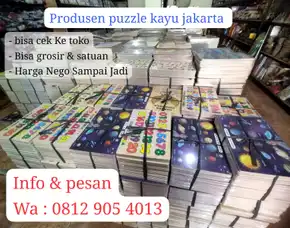 Jual Harga Puzzle Edukasi Anak Murah Jatinegara 2025