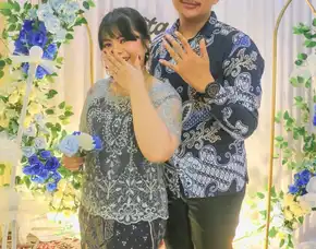 Smart Design, Butik Kebaya Wisuda, Kebaya Tile, Kebaya Lengan Pendek, Manado, Neng Lina Kebaya