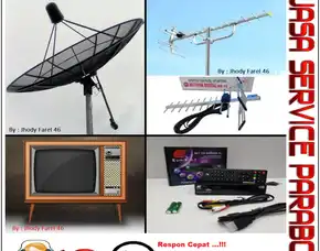 Harga Toko Paket Antena Tv Baru Plus Instalasi ~ Service Antena Tv Terbaik Di Ciriung - Cibinong ^ Bogor