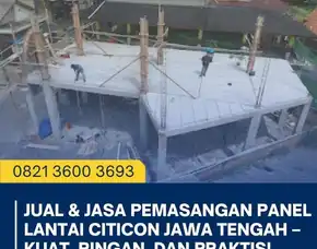 Mumpuni 0821  3600 3693 Jual Panel Lantai Citicon Jawa Tengah