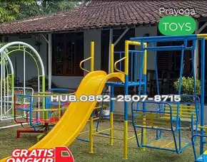 Contoh Ayunan Besi Dewasa Dan Perosotan Custom  Kec Loceret Nganjuk