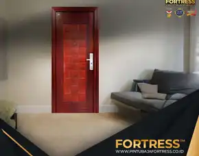 (Fortress) Pintu Kamar Tidur Besi 1 Daun Di Palu