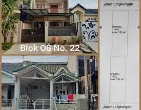 Dijual Rumah 2 Kavling Depan Belakang Di Kalideres, Jakarta Barat