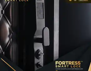 (Fortress) Smartlock Double Door Di Palu