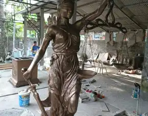 Jasa Pembuatan Patung Logam Perunggu Di Pekanbaru Karya Seni Berkualitas & Elegan.