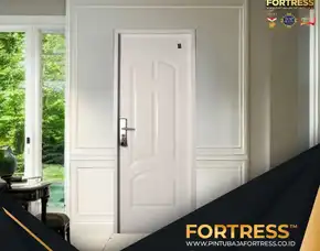 (Fortress) Pintu Utama Dari Besi 1 Daun Di Palu