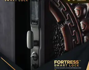 (Fortress) Smartlock Lcd Screen Di Palu