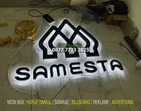 Jasa Plang Nama Huruf Timbul Garut Dayatama Advertising