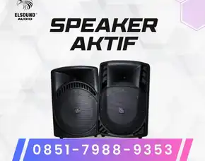 Terbaik!  0851-7988-9353 Speaker Aktif Karaoke Elsound Audio Di Bakung Blitar - Jawa Timur