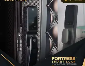 (Fortress) Kunci Pintu Smart Lock 2 Pintu Di Palu