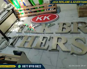 Huruf Timbul Gedebage - Huruf Timbul Stainless Bandung
