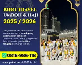 Travel Umroh Akhir Tahun 2025 Garum Blitar Bersama Al Bahjah