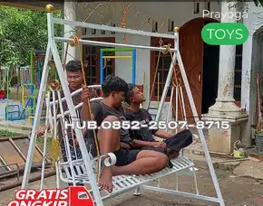 Desain Ayunan Besi Minimalis Dan Mangkok Putar Kec Kebonagung Pacitan