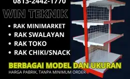 0813-2442-1770 Harga Pabrikan, Produsen Rak Minimarket Astanajapura, Cirebon