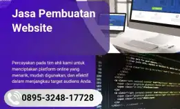 0895-3248-17728|Berkualitas! Jasa Pembuat Website Di Administrasi Jakarta Pusat