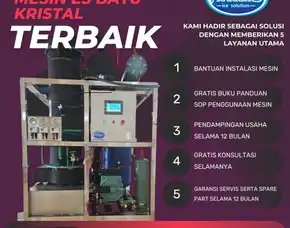 Mesin Es Kristal Murah, Jeneponto Sulsel