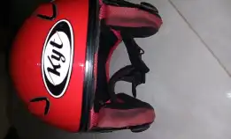 Helm Kyt Dj Maru Warna Merah