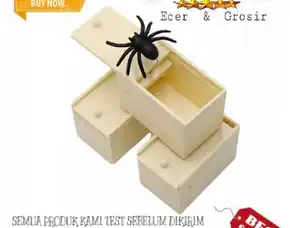 Mainan Surprise Box - Spider Box Prank - Kotak Keluar Laba Laba - Kotak Prank - Kotak Kaget